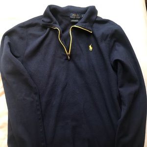 Medium Polo 1/4 zip fleece